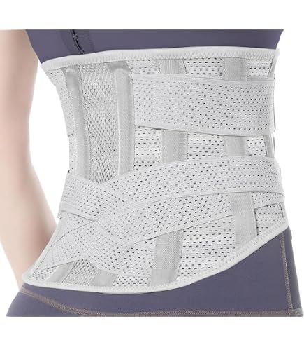 Amazon | Zyy バックウエストベルト女性医療腰ブレース脊椎サポート
